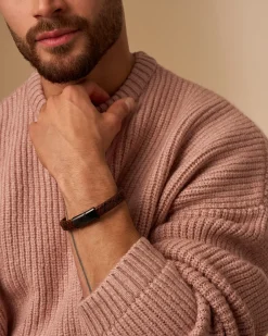 Bacelet pour homme - Braided Leather
