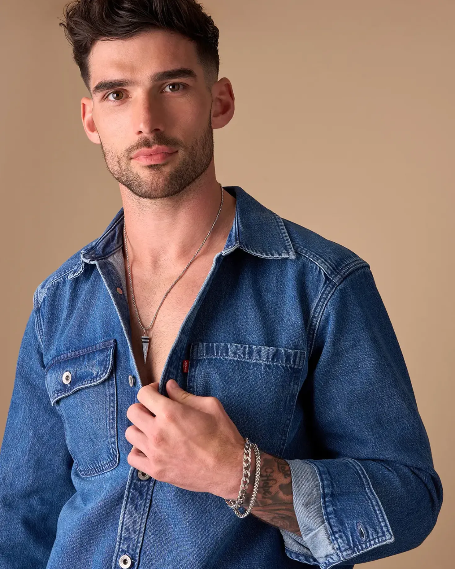 Bacelet pour homme - Silver Unity