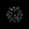 Bague - Black Flower