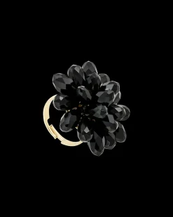 Bague - Black Flower