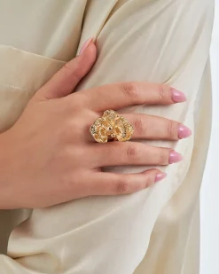 Bague - Golden Orchid