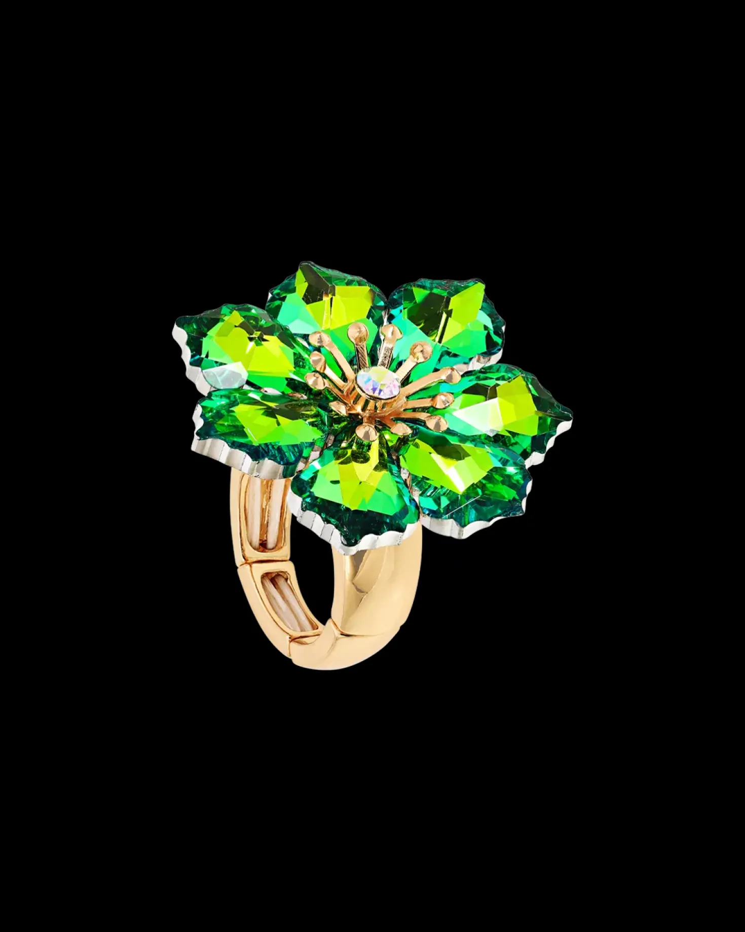 Bague - Green Blossom