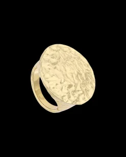Bague - Hammered Circle