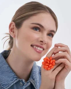 Bague - Orange Flower