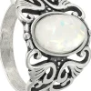 Bague - Silver Opal