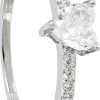 Bague - Silvery Heart