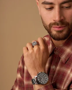 Bague - Steel Compass