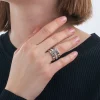 Bague - Three Rows