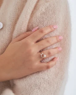 Bague - Zirconia Floral