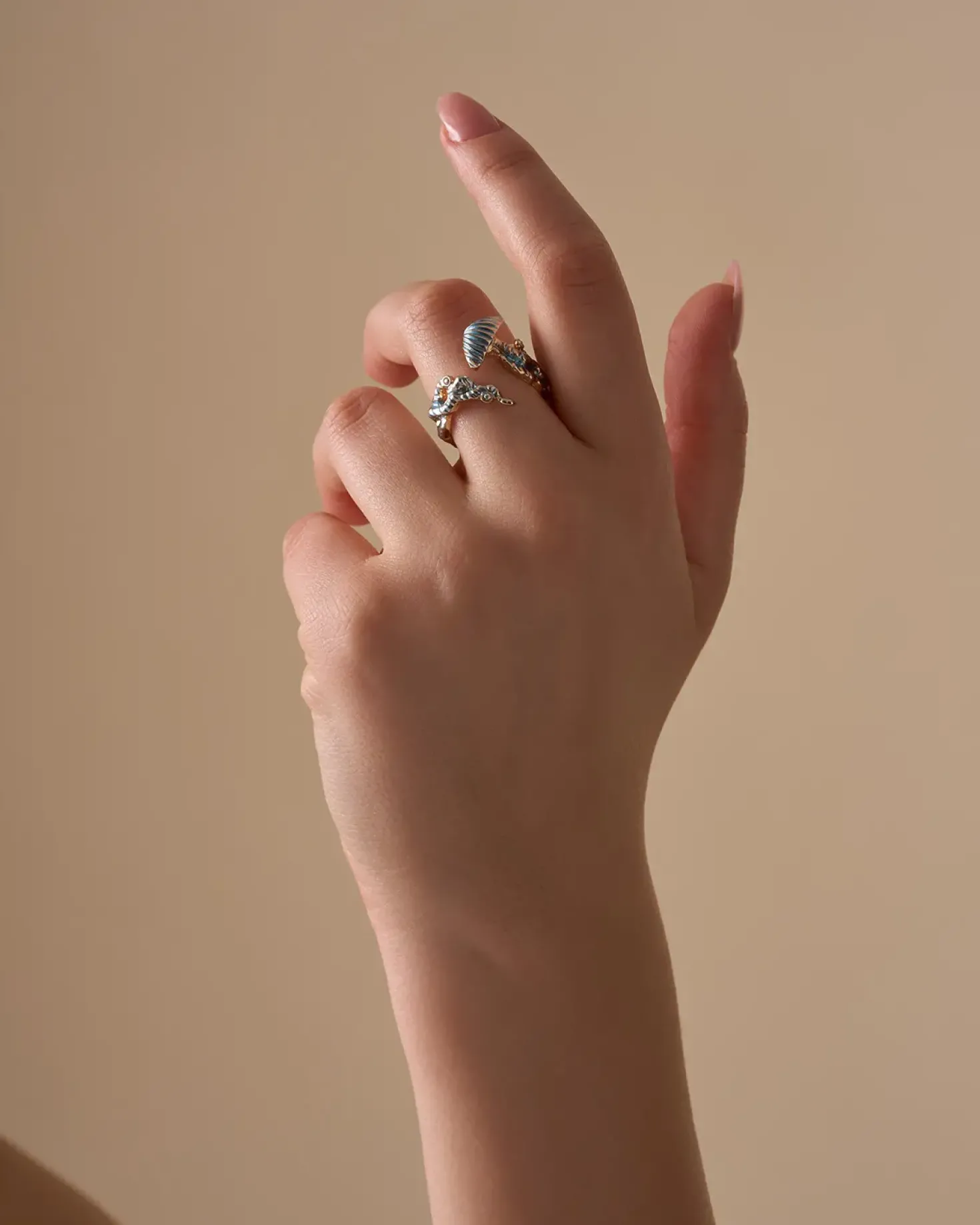 Bague d'orteil - Golden Hug
