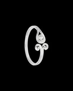 Bague d'orteil - Zirconia Swirl