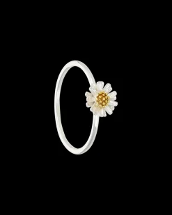 Bague en argent massif - Daisy Star