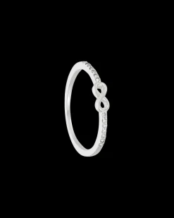 Bague en argent massif - Infinity Rush