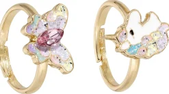 Bague pour enfant Ensemble de bagues pour enfant - Unicorn Duo