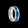 Bague pour homme - Blue Glow