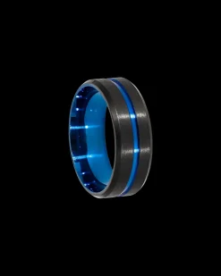 Bague pour homme - Blue Line