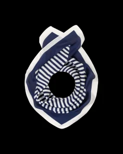 Bandana - Navy Stripes