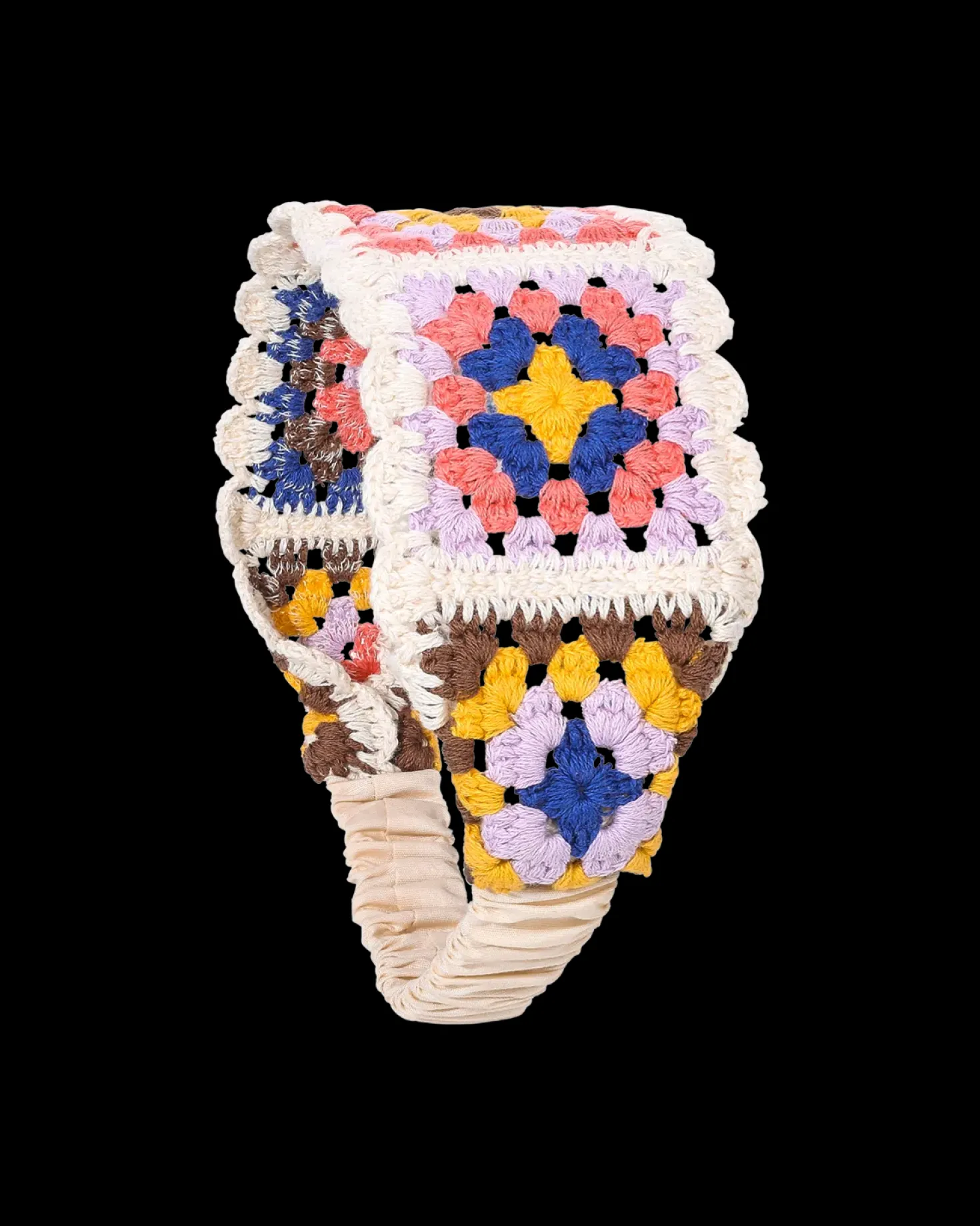 Bandeau pour cheveux - Knitted Flower