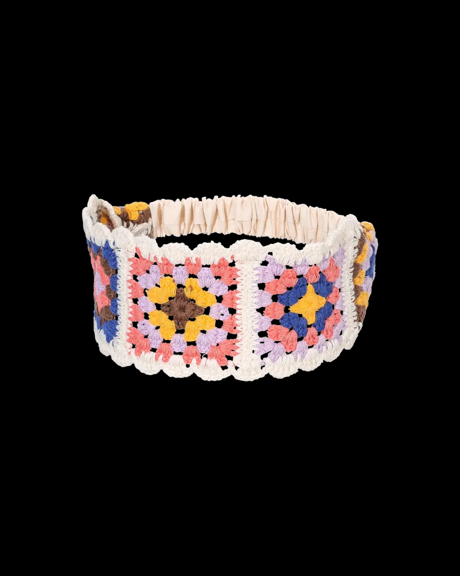 Bandeau pour cheveux - Knitted Flower