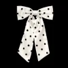 Barrette - Black Dots