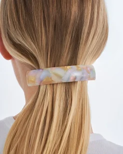 Barrette - Colorful Marble