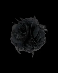 Barrette - Midnight Flower