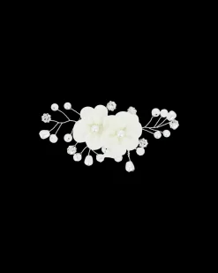 Barrette - Shimmering Flowers
