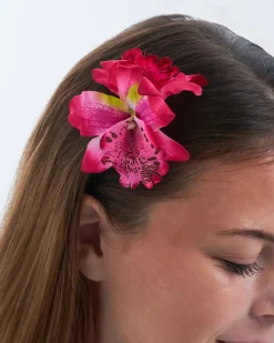 Barrette - Tropical Flower