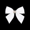 Barrette - White Bow