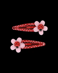 Barrettes fille - Petite coccinelle
