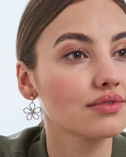 Boucles d'oreilles - Black Bloom