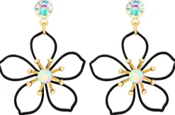 Boucles d'oreilles - Black Bloom