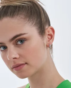 Boucles d'oreilles - Black Silver