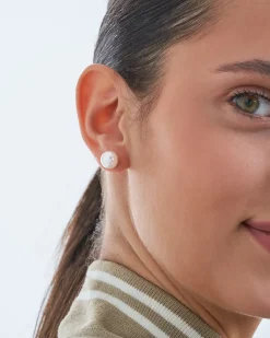 Boucles d'oreilles - Creamy Pearly Pearl