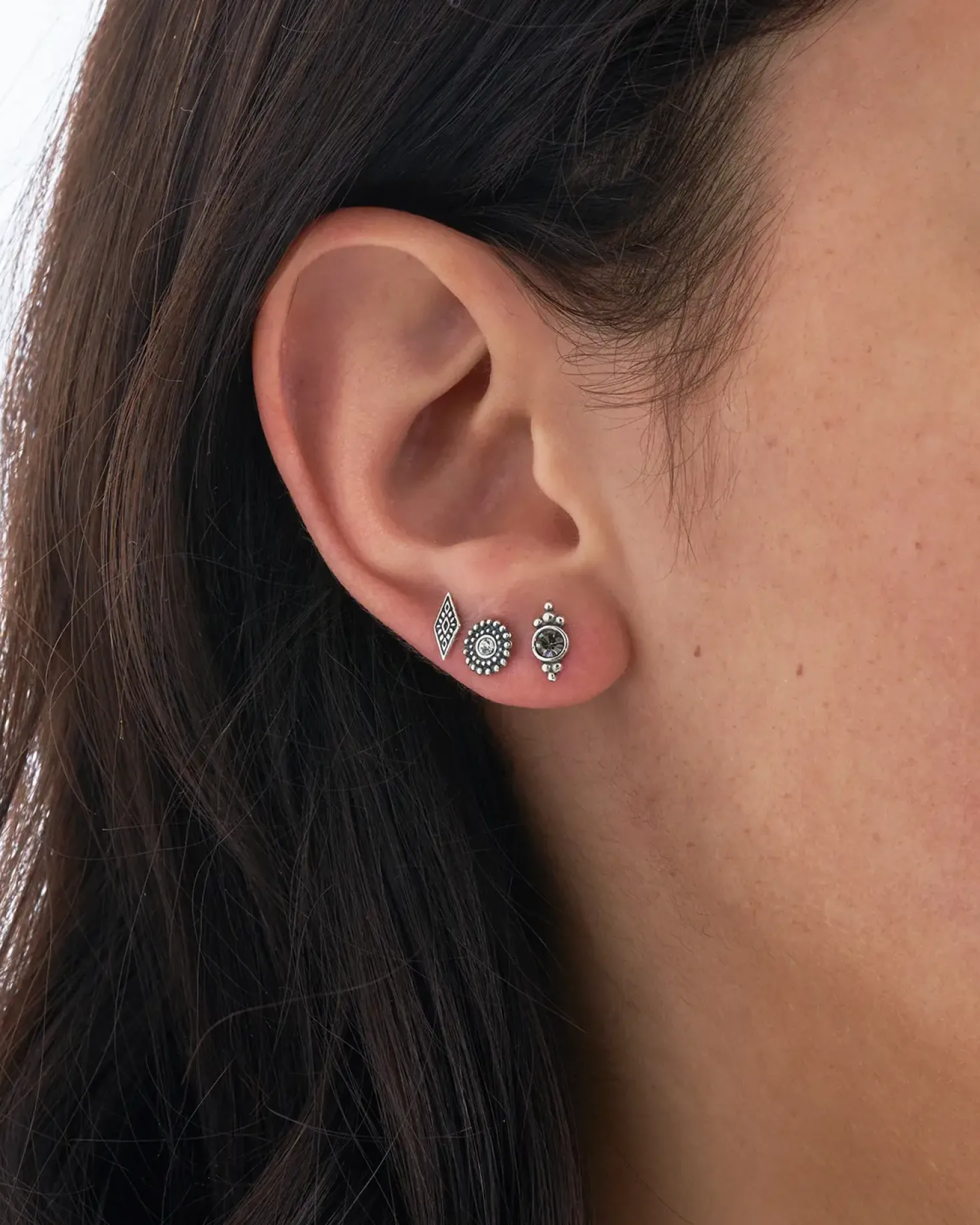 Boucles d'oreilles - Ethnic Silver