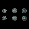 Boucles d'oreilles - Floral Trio
