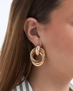 Boucles d'oreilles - Gold Twist