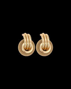 Boucles d'oreilles - Golden Mesh
