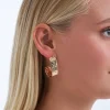 Boucles d'oreilles - Golden Swirl