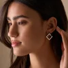 Boucles d'oreilles - Graphic Silver