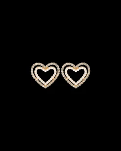 Boucles d’oreilles - Heart Duo