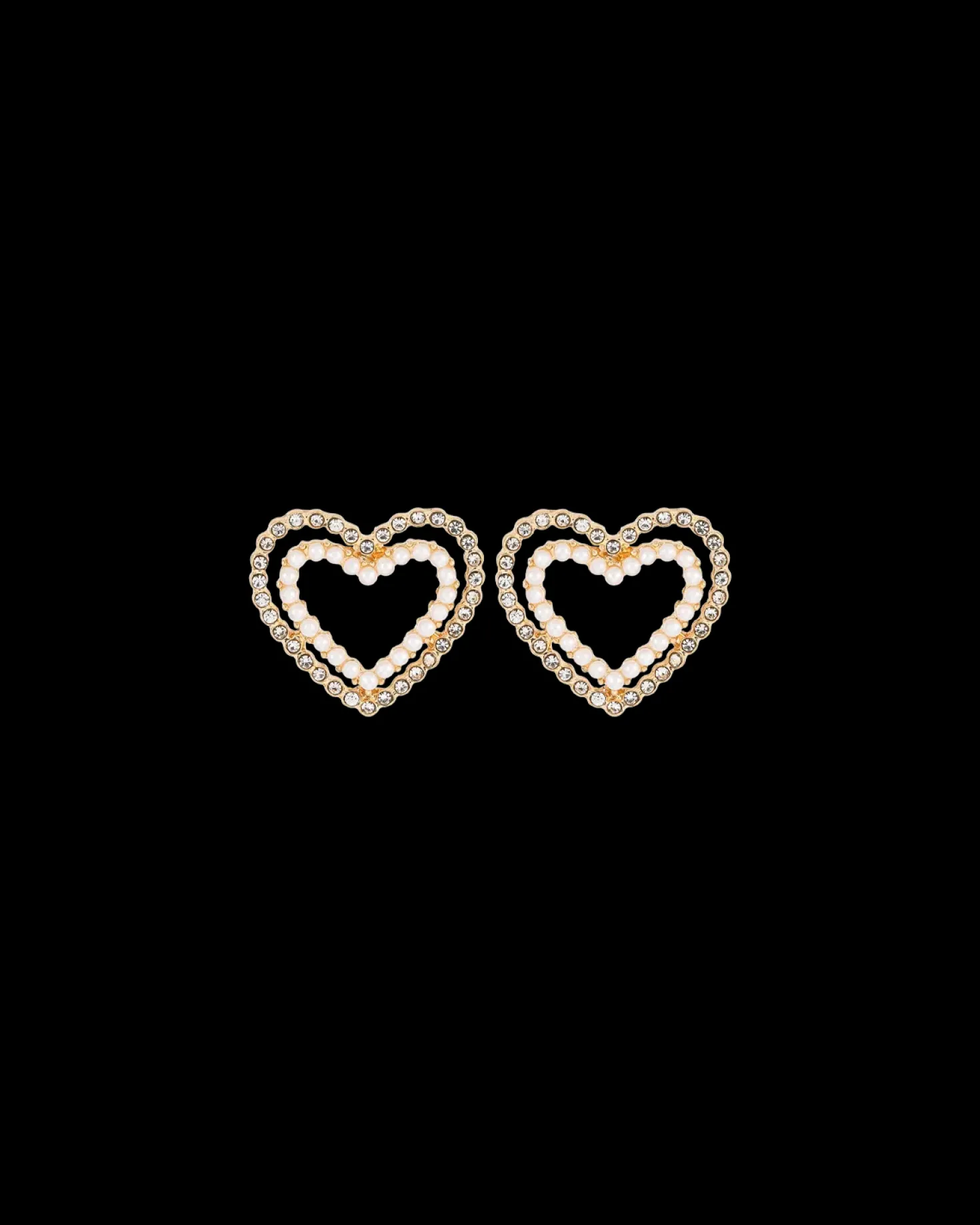 Boucles d’oreilles - Heart Duo