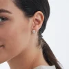Boucles d'oreilles - Little Silver Ball