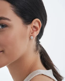 Boucles d'oreilles - Little Silver Ball