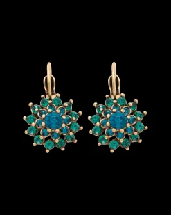 Boucles d'oreilles - Ocean Blue Spikes
