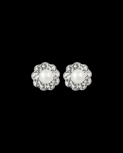 Boucles d'oreilles - Pearly Flower