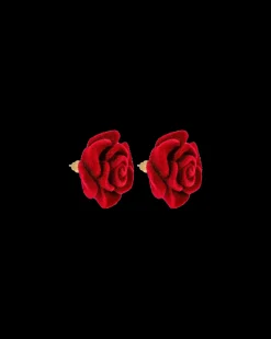 Boucles d’oreilles - Red Rose
