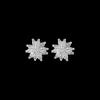 Boucles d'oreilles - Silver Flower