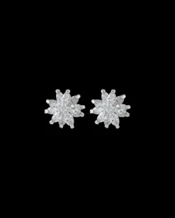 Boucles d'oreilles - Silver Flower