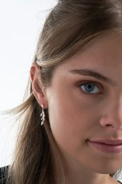 Boucles d’oreilles - Zirconia Leaves